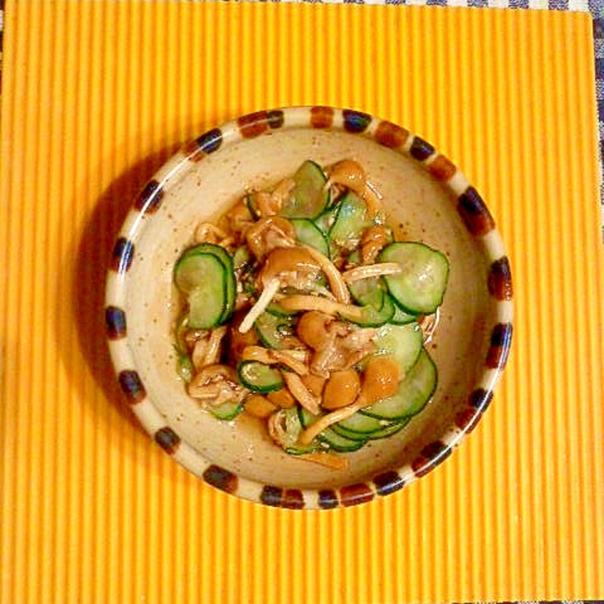 株なめことキュウリの酢の物 レシピ 作り方 By テツオ63 楽天レシピ 株なめことキュウリの酢の物 レシピ 作り方 By テツオ63 楽天レシピ
